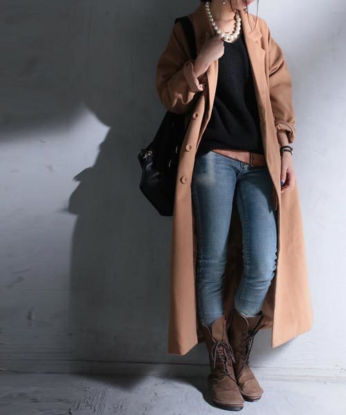 antiqua（アンティカ）の「モヘアデザインニット（ニット/セーター・レディース・ブラック/ベージュ/キャメル/ピンク/ライトブルー/ダークブラウン/ネイビー/ライトグレー・FREE）」の22枚目の写真