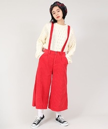 PUNYUS | サス付きコーデュロイパンツ(その他パンツ)