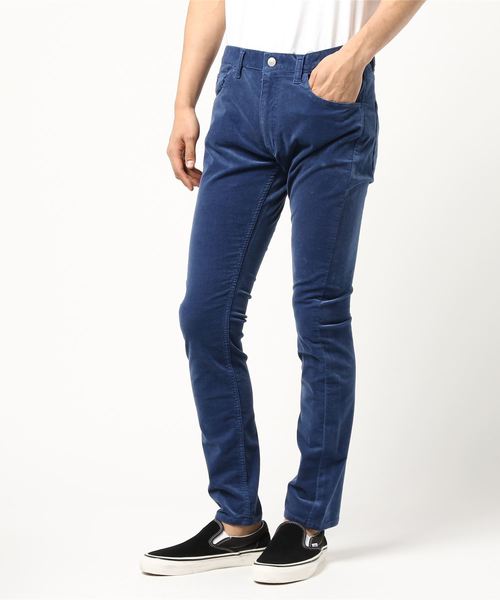 AMERICAN RAG CIE（アメリカンラグシー）の「ストレッチ コーデュロイスキニ―パンツ（その他パンツ・メンズ・キャメル/ブルー/ブラック・1/2）」の3枚目の写真