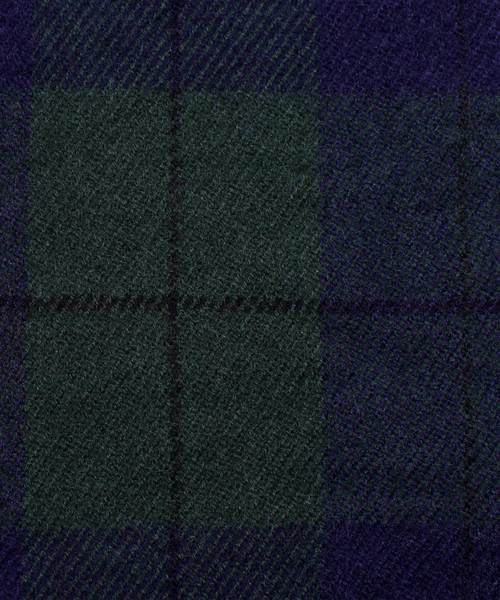 ８(eight)（エイト）の「チェックポンチョ 大判 マフラー ストール（ポンチョ・メンズ・ブラック/ベージュ/レッド/グリーン・FREE）」の11枚目の写真