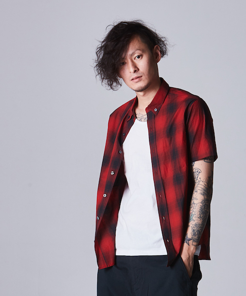 VIRGOwearworks（ヴァルゴウェアワークス）の「3D check shirt（シャツ/ブラウス・メンズ・ブルー/レッド/ホワイト・4/3/2）」の3枚目の写真
