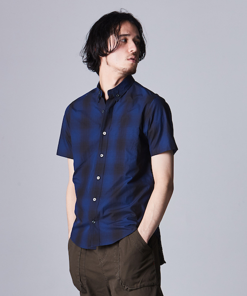 VIRGOwearworks（ヴァルゴウェアワークス）の「3D check shirt（シャツ/ブラウス・メンズ・ブルー/レッド/ホワイト・4/3/2）」の2枚目の写真