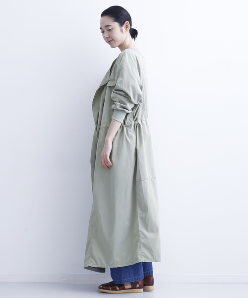 MERLOT（メルロー）の「シャカシャカスプリングコート2627（その他アウター・レディース・ブラック/ベージュ/カーキ・FREE）」の6枚目の写真