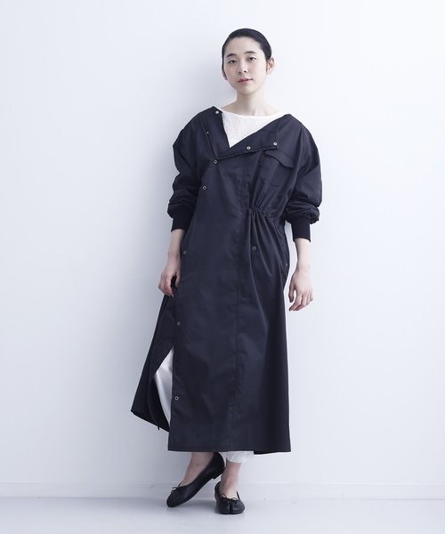 MERLOT（メルロー）の「シャカシャカスプリングコート2627（その他アウター・レディース・ブラック/ベージュ/カーキ・FREE）」の8枚目の写真