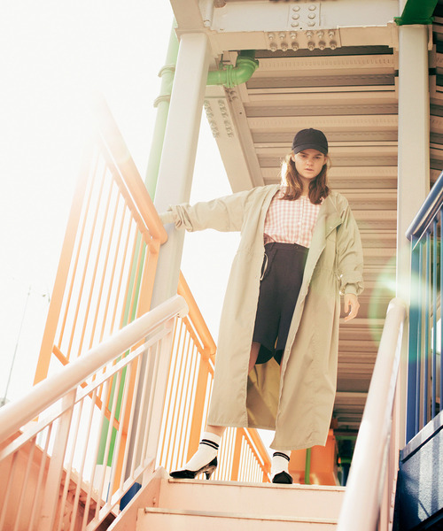 MERLOT（メルロー）の「シャカシャカスプリングコート2627（その他アウター・レディース・ブラック/ベージュ/カーキ・FREE）」の19枚目の写真