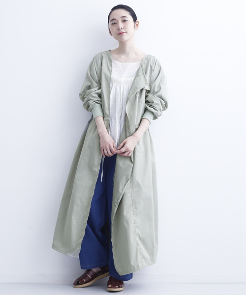 MERLOT（メルロー）の「シャカシャカスプリングコート2627（その他アウター・レディース・ブラック/ベージュ/カーキ・FREE）」の21枚目の写真