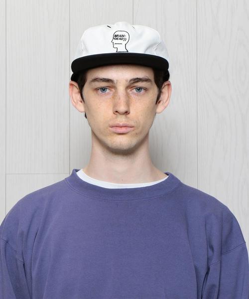 BRAIN DEAD（ブレインデット）の「＜BRAIN DEAD＞LOGO CAP/キャップ（キャップ・メンズ・ホワイト・FREE）」の4枚目の写真