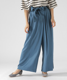 ウエストリボンワイドパンツ 18AW