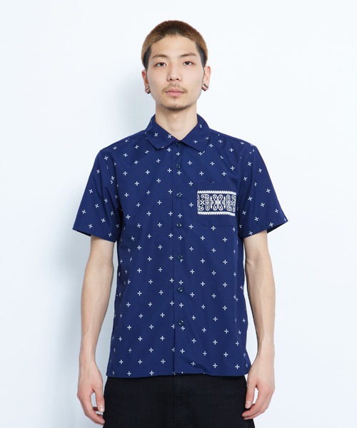 XLARGE（エクストララージ）の「SUICIDAL WORK SHIRT（シャツ/ブラウス・メンズ・ブラック/ネイビー・SMALL/MEDIUM/LARGE/X-LARGE）」の5枚目の写真