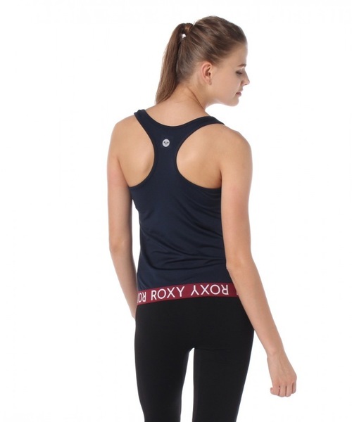 ROXY(ロキシー)の「COZY BRA TANK/ロキシー タンクトップ フィットネス ランニング ヨガ ルームウェアにも(タンクトップ・レディース・ネイビー/グレー・SMALL/MEDIUM/LARGE)」の6枚目の写真