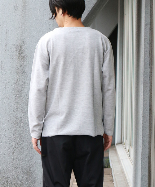 Confirm（コンファーム）の「Confirm / コンファーム 長袖ハーフZIPプルオーバー（Tシャツ/カットソー・メンズ・グレー/ブラック/ホワイト・L/M）」の8枚目の写真