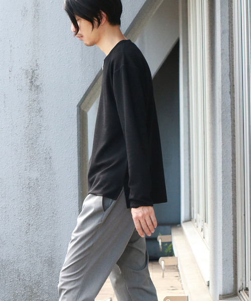 Confirm（コンファーム）の「Confirm / コンファーム 長袖ハーフZIPプルオーバー（Tシャツ/カットソー・メンズ・グレー/ブラック/ホワイト・L/M）」の20枚目の写真