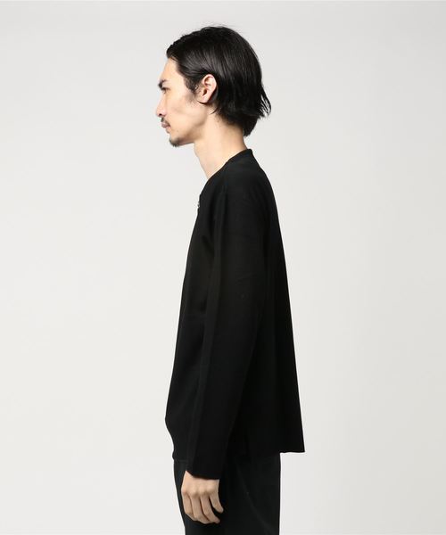 Confirm（コンファーム）の「Confirm / コンファーム 長袖ハーフZIPプルオーバー（Tシャツ/カットソー・メンズ・グレー/ブラック/ホワイト・L/M）」の4枚目の写真