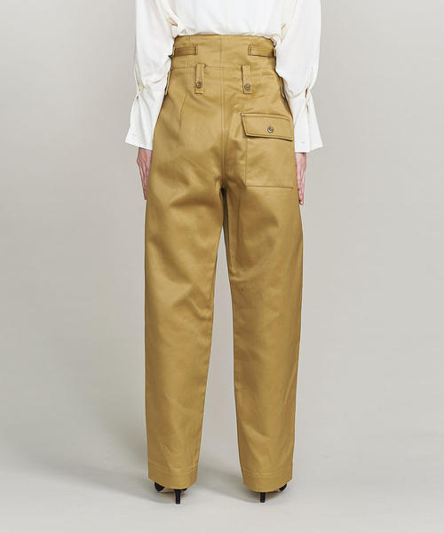 BEAUTY&YOUTH UNITED ARROWS（ビューティーアンドユースユナイテッドアローズ）の「＜JEAN_NERET＞ハイウエストベイカーパンツ ◆（その他パンツ・レディース・ベージュ・2/1）」の11枚目の写真