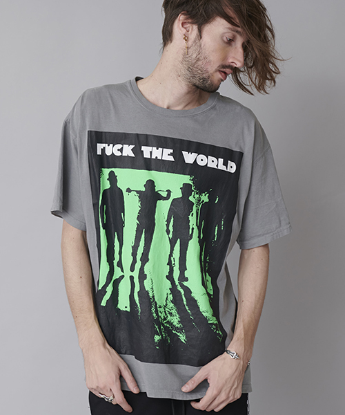 NO ID.（ノーアイディ）の「mt5467-ｳﾞｨﾝﾃｰｼﾞ加工FuckTheWorld