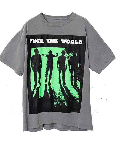 NO ID.（ノーアイディ）の「mt5467-ｳﾞｨﾝﾃｰｼﾞ加工FuckTheWorld