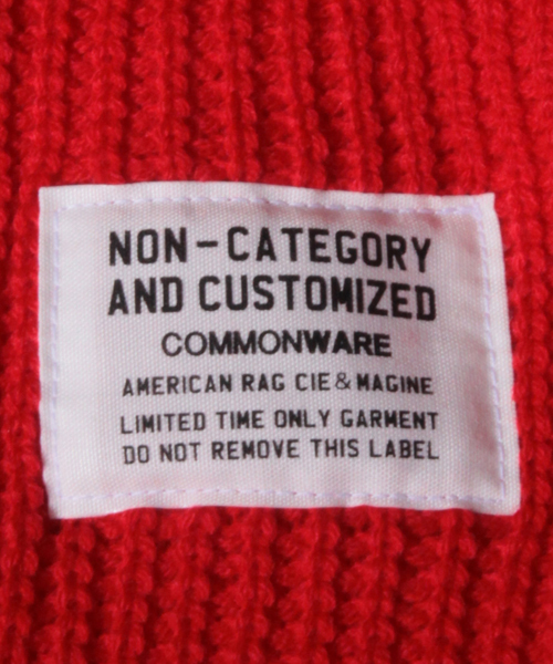 AMERICAN RAG CIE（アメリカンラグシー）の「AMERICAN RAG CIE&Magine COMMONWARE カラーニットキャップ∴（ニットキャップ/ビーニー・メンズ・ブラック/ブルー/レッド/オフホワイト/グレー/オリーブ/ネイビー/バーガンディー・FREE）」の12枚目の写真