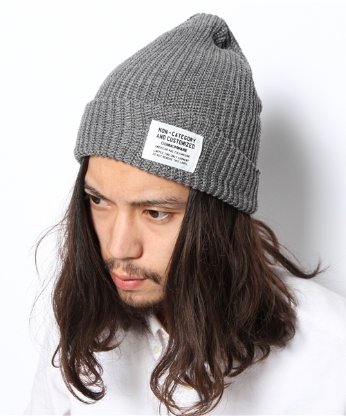 AMERICAN RAG CIE（アメリカンラグシー）の「AMERICAN RAG CIE&Magine COMMONWARE カラーニットキャップ∴（ニットキャップ/ビーニー・メンズ・ブラック/ブルー/レッド/オフホワイト/グレー/オリーブ/ネイビー/バーガンディー・FREE）」の11枚目の写真