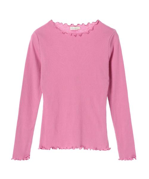 earth music&ecology（アースミュージックアンドエコロジー）の「メロウボートネックプルオーバー ●＊（Tシャツ/カットソー・レディース・杢グレー/イエロー/アイボリー/カーキ/ラベンダー/ブラック/その他7/ネイビー・M/S）」の15枚目の写真