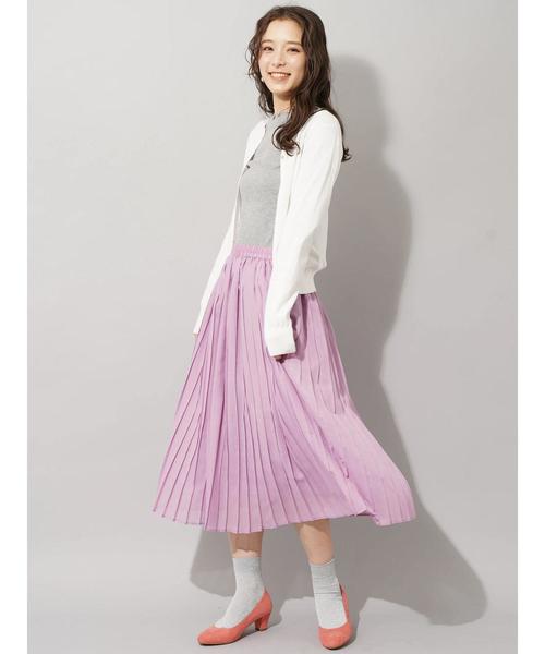 earth music&ecology（アースミュージックアンドエコロジー）の「メロウボートネックプルオーバー ●＊（Tシャツ/カットソー・レディース・杢グレー/イエロー/アイボリー/カーキ/ラベンダー/ブラック/その他7/ネイビー・M/S）」の17枚目の写真