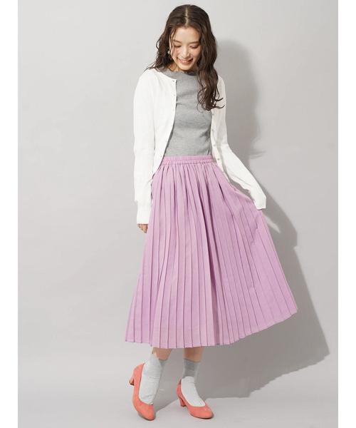 earth music&ecology（アースミュージックアンドエコロジー）の「メロウボートネックプルオーバー ●＊（Tシャツ/カットソー・レディース・杢グレー/イエロー/アイボリー/カーキ/ラベンダー/ブラック/その他7/ネイビー・M/S）」の18枚目の写真