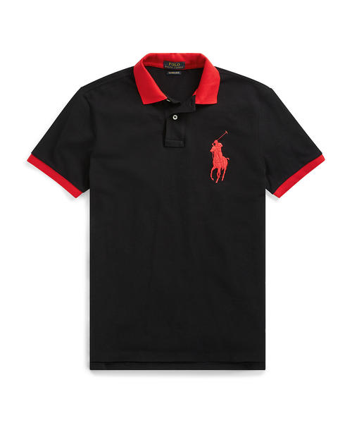 POLO RALPH LAUREN�i�|�������t���[�����j�́u�J�X�^�� �X���� �t�B�b�g ���b�V�� �|���V���c�i�|���V���c�j�v�b�u���b�N