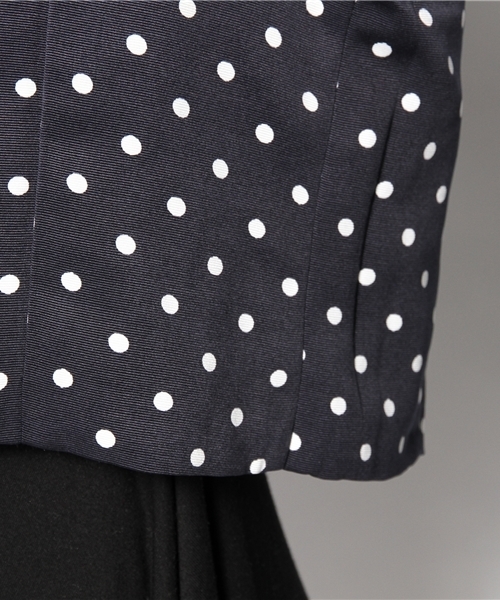 Chico(チコ)の「グログランドット5分袖(シャツ/ブラウス・レディース・ホワイト/サックスブルー/ネイビー・FREE)」の10枚目の写真