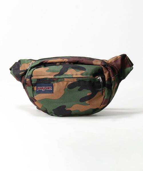 JANSPORT（ジャンスポーツ）の「JANSPORT フィフスアベニュー（ボディバッグ/ウエストポーチ・キッズ・コバルトブルー/オリーブ/ブラック/ダークグリーン/ライトブルー・FREE）」の2枚目の写真