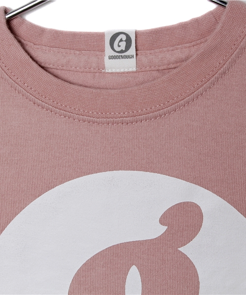 NANO universe(ナノユニバース)の「GOODENOUGH(グッドイナフ)/ CIRCLE g TEE(Tシャツ/カットソー・キッズ・グレー/ホワイト/ブラック/ピンク・LARGE/SMALL/MEDIUM/X-SMALL/X-LARGE)」の7枚目の写真