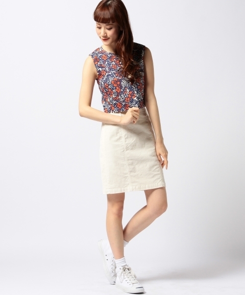 Another Edition（アナザーエディション）の「AE トライバル PRT PO（シャツ/ブラウス・レディース・オレンジ/コバルトブルー・フリー）」の13枚目の写真