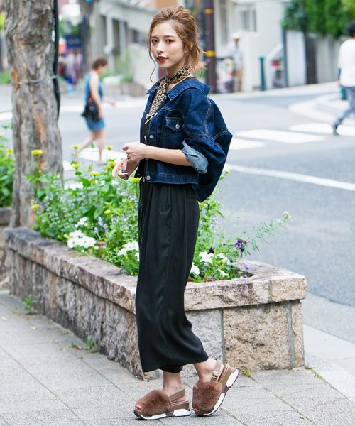 KOBE LETTUCE（コウベレタス）の「エコファー厚底スポーツサンダル（サンダル・レディース・アイボリー/ブラウン/ブラック・L/LL/M/S）」の12枚目の写真