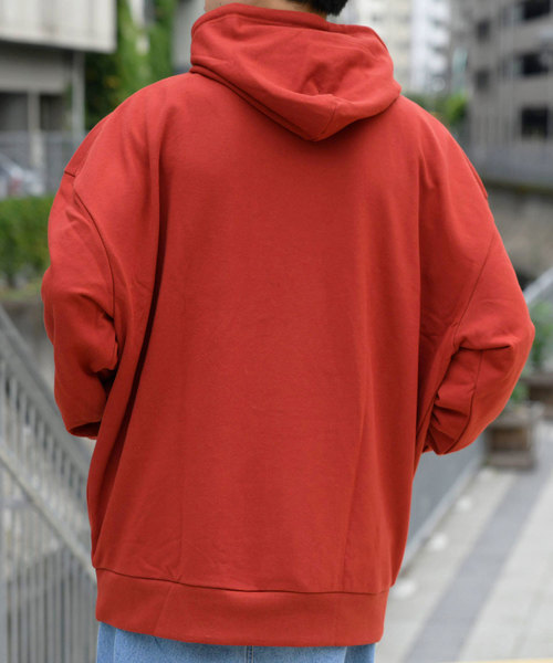 kutir（クティール）の「ウルトラルーズシルエットパーカー（パーカー・メンズ・ダークブラウン/ベージュ/オフホワイト/オレンジ・MEDIUM/LARGE）」の8枚目の写真