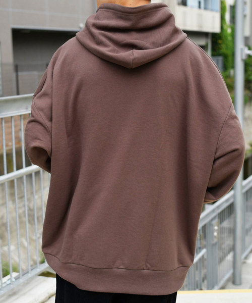 kutir（クティール）の「ウルトラルーズシルエットパーカー（パーカー・メンズ・ダークブラウン/ベージュ/オフホワイト/オレンジ・MEDIUM/LARGE）」の15枚目の写真