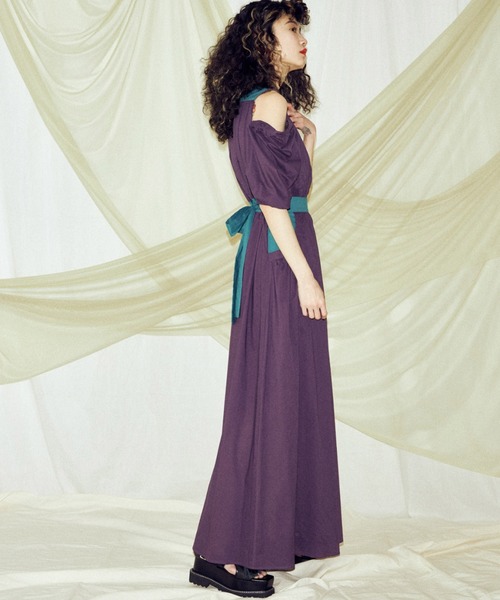 PAMEO POSE（パメオポーズ）の「Removable Sleeve Dress（ワンピース 
