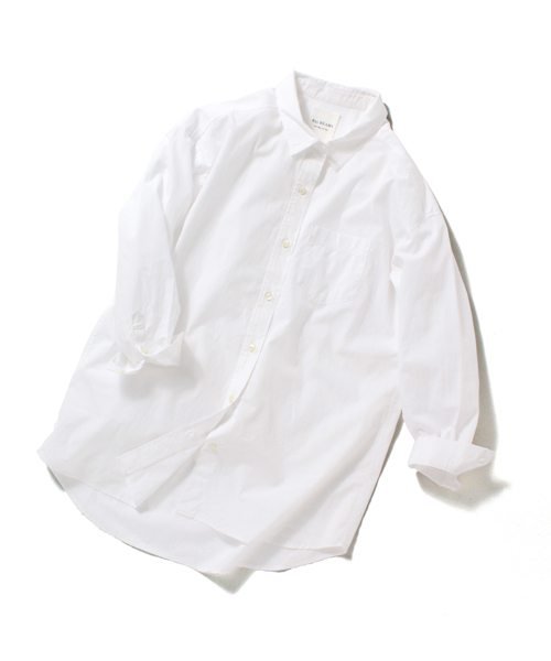 Ray BEAMS(レイビームス)の「 Ray BEAMS / コットンブロード ビッグシャツ(シャツ/ブラウス・レディース・ホワイト・ONE SIZE)」の7枚目の写真