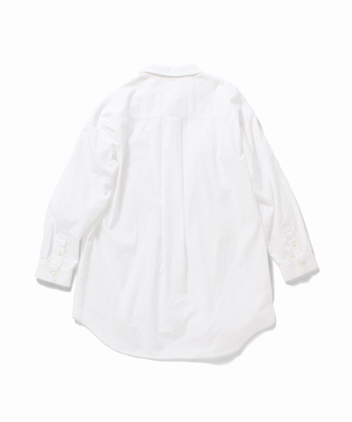 Ray BEAMS(レイビームス)の「 Ray BEAMS / コットンブロード ビッグシャツ(シャツ/ブラウス・レディース・ホワイト・ONE SIZE)」の3枚目の写真