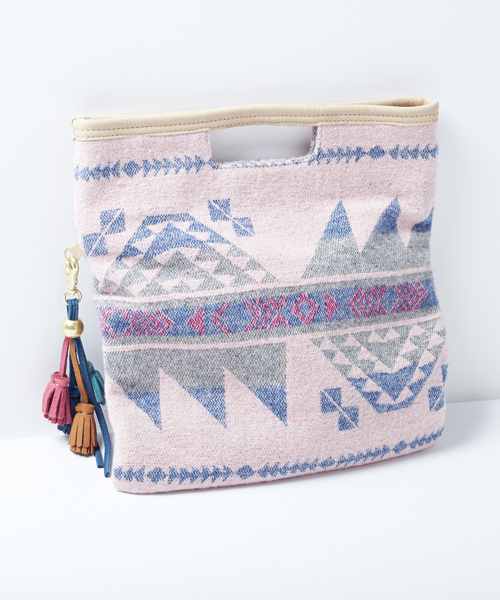 Another Edition（アナザーエディション）の「ae NTV CLT（クラッチバッグ・レディース・ネイビー/ライトピンク・ﾌﾘ-）」の14枚目の写真