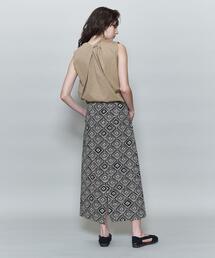 6 | ＜6(ROKU)＞BACK TUCK NO SLEEVE PULLOVER/カットソー(Tシャツ/カットソー)