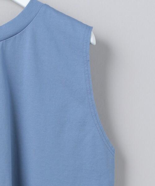6（ロク）の「＜6(ROKU)＞BACK TUCK NO SLEEVE PULLOVER/カットソー ◆（Tシャツ/カットソー・レディース・ベージュ/コバルトブルー/ホワイト・FREE）」の6枚目の写真