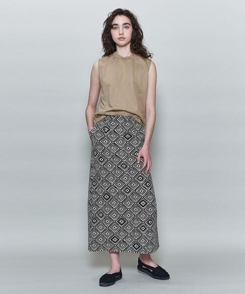 6（ロク）の「＜6(ROKU)＞BACK TUCK NO SLEEVE PULLOVER/カットソー ◆（Tシャツ/カットソー・レディース・ベージュ/コバルトブルー/ホワイト・FREE）」の5枚目の写真