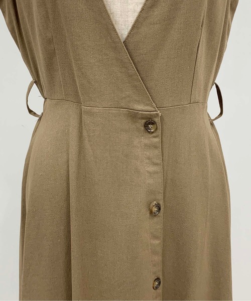 PICCIN（ピッチン）の「ヘムラインボタンワンピース（ワンピース・レディース・ブラック/モカ・M/L）」の20枚目の写真