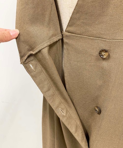 PICCIN（ピッチン）の「ヘムラインボタンワンピース（ワンピース・レディース・ブラック/モカ・M/L）」の22枚目の写真