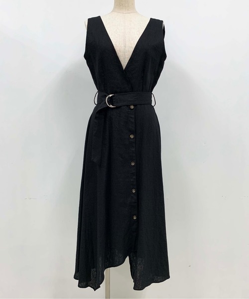 PICCIN（ピッチン）の「ヘムラインボタンワンピース（ワンピース・レディース・ブラック/モカ・M/L）」の14枚目の写真