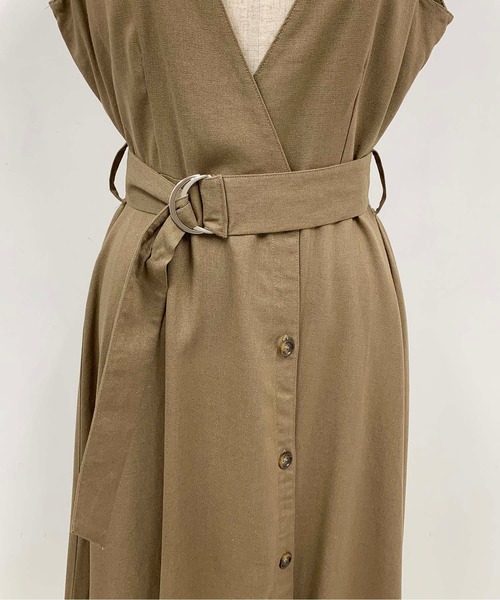 PICCIN（ピッチン）の「ヘムラインボタンワンピース（ワンピース・レディース・ブラック/モカ・M/L）」の19枚目の写真