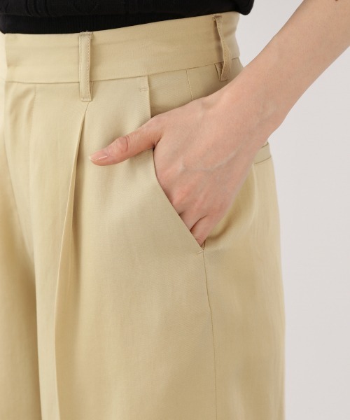 LOWRYS FARM（ローリーズファーム）の「テンセルハーフパンツ　878715（その他パンツ・レディース・チャコールグレー/イエロー/アイボリー・FREE）」の9枚目の写真