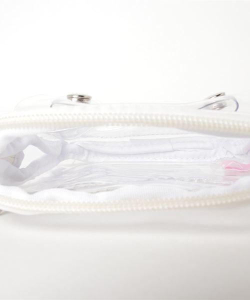 WC（ダブル シー）の「WC/クリアポケットミニショルダーバッグ（ショルダーバッグ・レディース・ホワイト/ブラック/その他1/グリーン・FREE）」の11枚目の写真