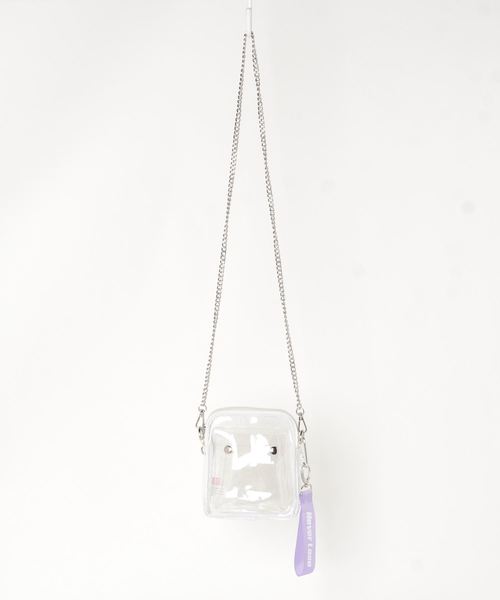 WC（ダブル シー）の「WC/クリアポケットミニショルダーバッグ（ショルダーバッグ・レディース・ホワイト/ブラック/その他1/グリーン・FREE）」の15枚目の写真