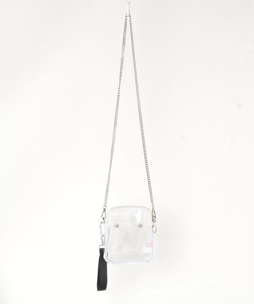 WC（ダブル シー）の「WC/クリアポケットミニショルダーバッグ（ショルダーバッグ・レディース・ホワイト/ブラック/その他1/グリーン・FREE）」の16枚目の写真