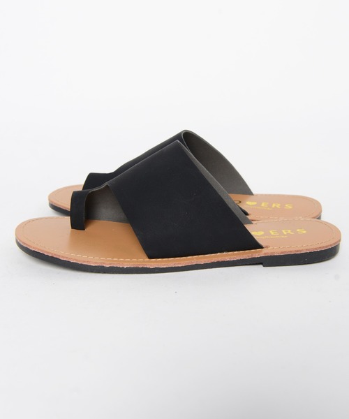 shopnikoniko（ショップニコニコ）の「ぺたんこ親指トングサンダル（サンダル・レディース・キャメル/アイボリー/ブラック・LL/S/M/L）」の16枚目の写真