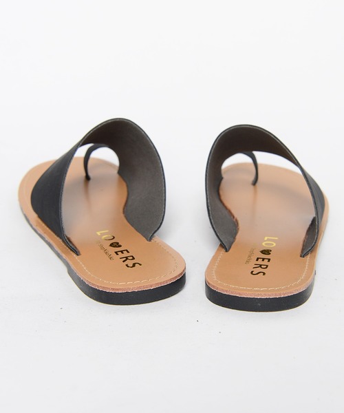 shopnikoniko（ショップニコニコ）の「ぺたんこ親指トングサンダル（サンダル・レディース・キャメル/アイボリー/ブラック・LL/S/M/L）」の17枚目の写真
